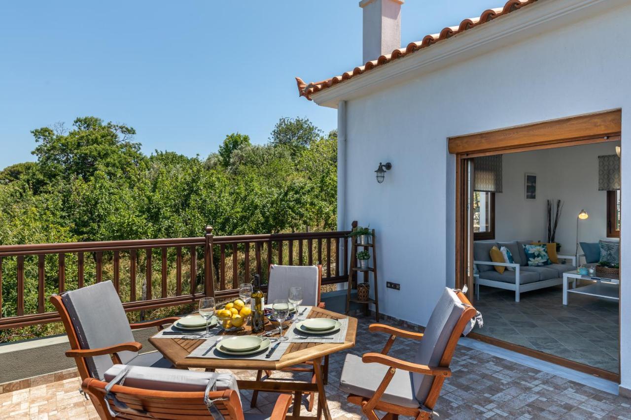 Villa Margini, Aegean Views , Pool Villa, Skopelos Exterior foto