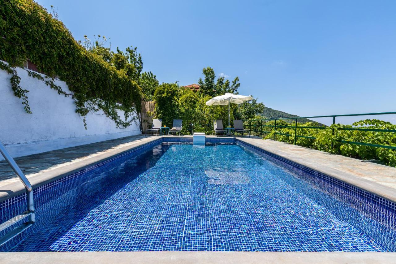 Villa Margini, Aegean Views , Pool Villa, Skopelos Exterior foto